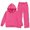 Z1 RD2, variant on HCYSFG Girls 2 Piece Sweatsuit Set Pullover Hooded Long Sleeve Solid Color Outfit Set Wide Leg Elastic Waist Pants With Pockets Back To School Tracksuit Set