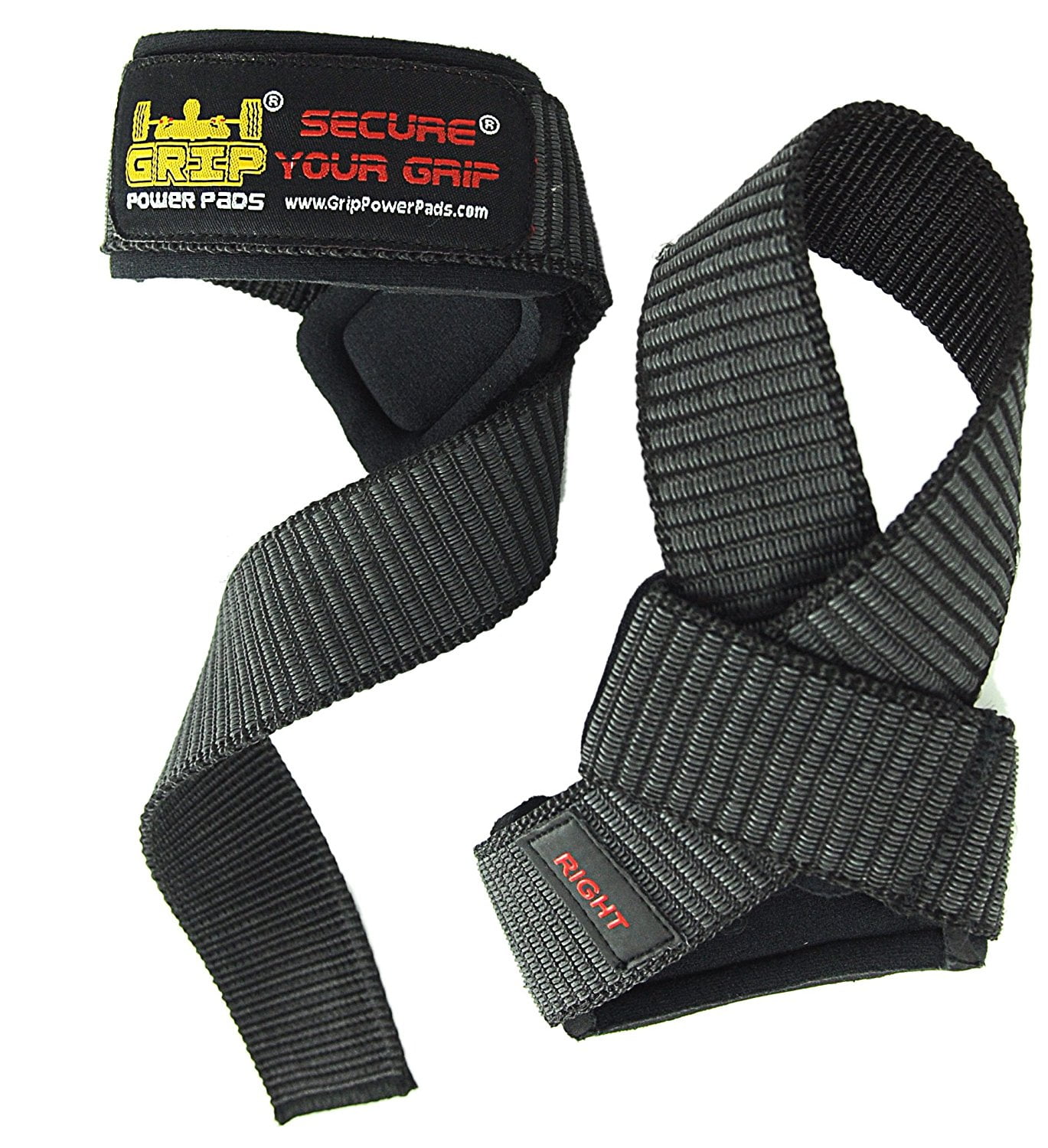 Best Heavy Duty Lifting Straps Neoprene Padded (1 Pair)