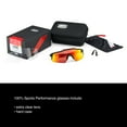 thumbnail image 7 of 100% Glendale Sport Performance Cycling Sunglasses (Polished Translucent Lavender - HiPER Lavender Mirror Lens), 7 of 7