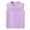 Purple, variant on WERYOUNG Girls Solid Color Sleeveless Crewneck Vest T-Shirts Tops Tee Clothes Children Stylish