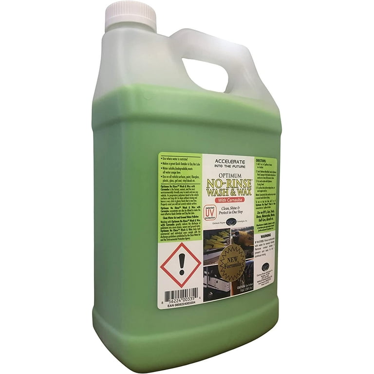 Optimum No Rinse Wash & Wax (GREEN) New Formula