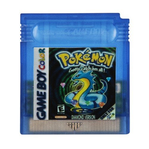 Video Games Cartridge Compatible for GB&GBC Handheld Console Pokemon Diamond