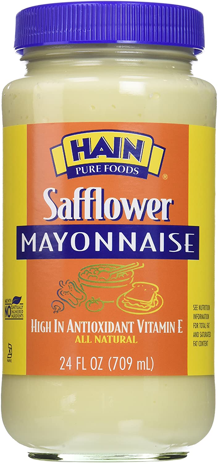 Hain Pure Foods Safflower Mayonnaise 24 oz