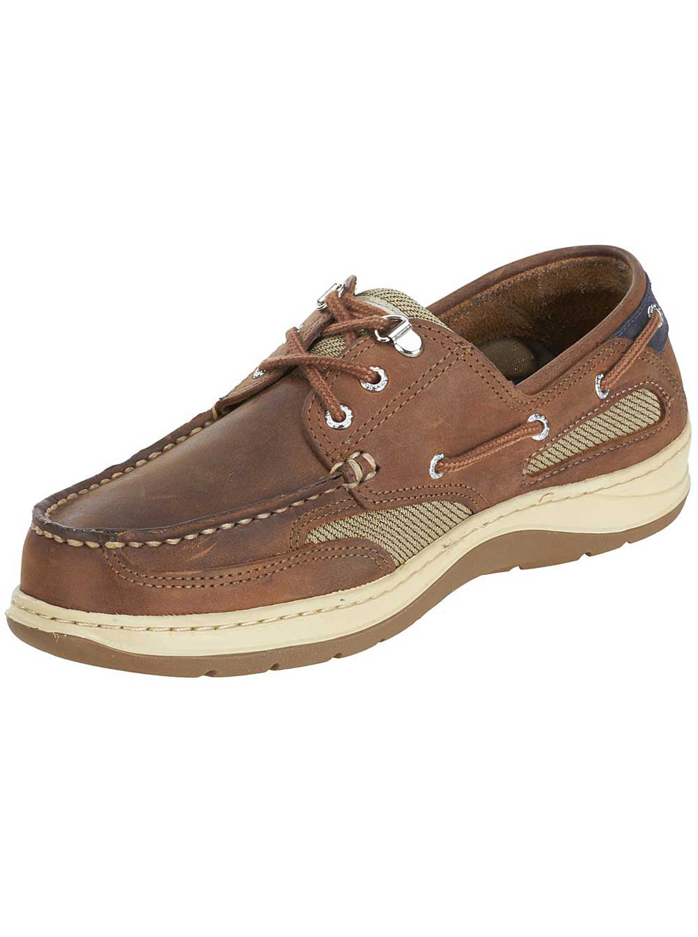 Sebago Mens Clovehitch II Boat Shoes in Walnut - Walmart.com