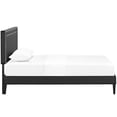 thumbnail image 5 of Modway Jessamine Faux Leather Upholstered Twin Platform Bed in White, 5 of 8