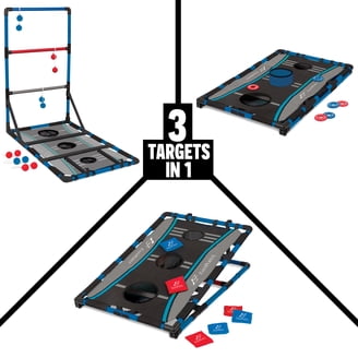 Banzai Toss Like A Boss Outdoor Giant Pong Lawn Game with