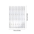 thumbnail image 3 of WDOBM Window Curtains, Privacy Curtains, No Drill Portable Waterproof Mosquito Net Outdoor Folding Curtain, Sheer Curtains, Light Filtering Curtains for Patio Curtains, 3 of 9