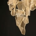 thumbnail image 5 of E24877-133BGM-ET2 Lighting-Rinkle - 490W 14 LED Pendant-15.75 Inches Tall and 27.5 Inches Wide, 5 of 5