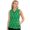 Green Golf Print, variant on KEIAHUAN Blue Butterfly Womens Sleeveless Golf Shirts Moisture Wicking 1/4 Zip Up Lemon Print Athletic Shirts Breathable Soft Racerback Tennis Sport Tops with 2 Side Pockets
