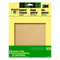 3M 9005NA 9" X 11" Assorted Paint, Wood, Metal Sandpaper Sheets