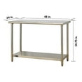 thumbnail image 4 of TRINITY EcoStorage Stainless Steel Table | 48” x 24” x 35” | NSF, 4 of 8