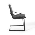 thumbnail image 3 of Modway Pitch Upholstered Fabric Dining Armchair in Black Charcoal, 3 of 8