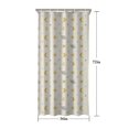 thumbnail image 5 of Beige Sun Moon Planet Star Pattern Shower Curtain 36"x72" ,Bathroom Decorative Shower Curtains Set with 12 Hooks,Modern Waterproof Washable Shower Curtain, 5 of 6