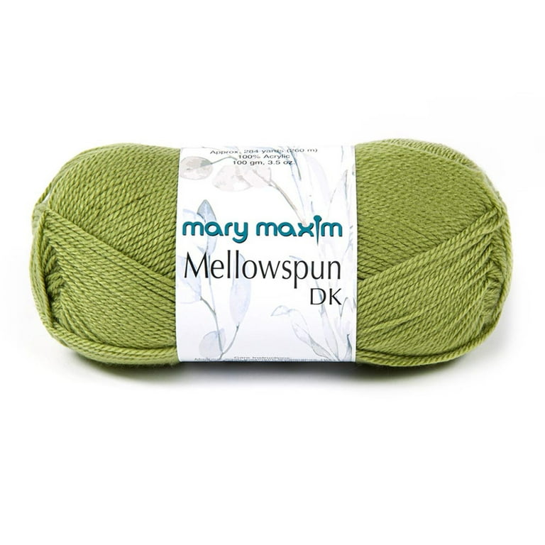 Big Acrylic Craft - Mary Maxim Mellowspun DK Yarn in 33 Hues