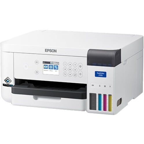 Epson SureColor F170 Dye-Sublimation Printer. Includes Full Set of Ink, User Guide, & AC Power Cable SCF170.