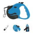 thumbnail image 3 of Unique Bargains 1 Pc Dog Face Style Pet Leash Scaling Dog Leash for Dog 9.84ft Long Blue, 3 of 6