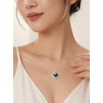 thumbnail image 5 of TANGPOET Black Pearl Necklace 925 Sterling Silver Tahitian Black Pearl Necklace Freshwater Jewelry Inlaid Birthday Present Gifts for Women Mother Wife, 5 of 5