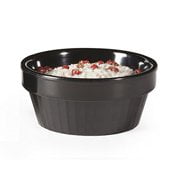 G.E.T. R-3-BK Break-Resistant Ramekin Sauce Cup, 3 Ounce, Black (Set of 12)