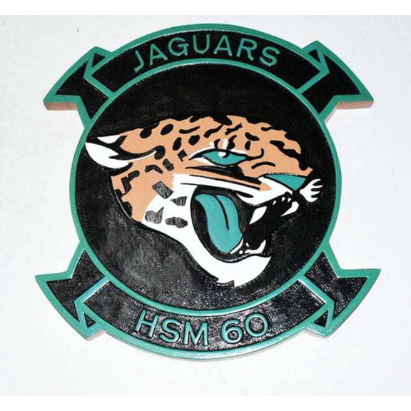 HSM-60 Jaguars Plaque