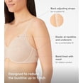 thumbnail image 4 of Wacoal Visual Effects Underwire Minimizer Bra, 4 of 5