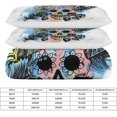 thumbnail image 2 of HAHDAXIA Skull Painting Bedding Solid Comforter Set for All Seasons,3 Pieces(1 Comforter+2 Pillowcases),Soft Microfiber Bedding Set Queen(90"x90"), 2 of 7