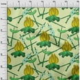 thumbnail image 3 of oneOone Cotton Silk Lime Fabric Campfire Sewing Craft Projects Fabric Prints By Yard 42 Inch Wide, 3 of 4