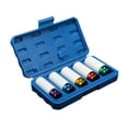 thumbnail image 2 of Juego de llaves de vaso de impacto universales Sharpla 5 piezas, 2 of 8