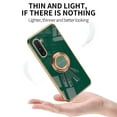 thumbnail image 3 of Allytech for Samsung Galaxy Note 10 Plus 6.8 inch Phone Case,Luxury Plating 3D Astronaut Magnetic Car Holder Portable Finger Ring Kickstand Silicone Protective Cover,Darkgreen, 3 of 9