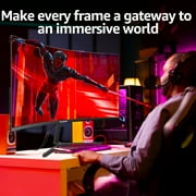 Gawfolk 27 Curved Gaming Monitor 200Hz 1080P Full HD, 1800R AMD FreeSync, Frameless Design, Built-in Speakers, Eye Care, Wall Mountable, DP/HDMI (Black)
