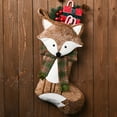 thumbnail image 6 of Valery Madelyn 21" Christmas Stockings, Fox Christmas Hanging Stockings for Fireplace Stairs Christmas Tree Decor, 6 of 9