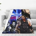 thumbnail image 4 of Roman Wrestler Reigns Throw Blanket Portable Air Conditioner Blanket King Size Blankets Soft Fleece Flannel Bedding Gifts Plush for Couch,Sofa,Bed Room Decor 40"X50", 4 of 8