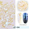 thumbnail image 1 of Heliisoer DIY Women's Nail Adornment Nail Color Sequins Make-up Birthday Gift, 1 of 2