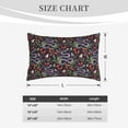 thumbnail image 4 of Pofeuu Snakes And Snake Fruit Print Polyester Microfiber Plush Pillowcases, Super Soft and Cozy Pillow Case Covers with Envelop Closure（Pillow core not included）-20"x30", 4 of 6