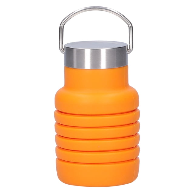 Oubit Silicone Water Bottle,500ml Collapsible Silicone Water Sports Water Container Silicone Water Cup Best in its Class