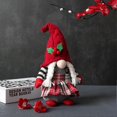 thumbnail image 3 of Christmas Gnomes Decorative Doll Free Standing Doll Ornament Christmas Party Festive Decor, 3 of 5