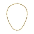 thumbnail image 3 of Gem & Harmony 14K Yellow Gold Polished Puffed Mariner Link Necklace (18 inches) for Women, 3 of 6