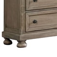 thumbnail image 3 of Dresser with 1 Hidden Drawer and Weathered Look, Gray, 3 of 5