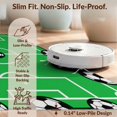 thumbnail image 6 of Design&I 9'x12' Washable Area Rug Giant Skid-Resistant Sports Soccer Themed Bold Border Pitch Markings Athletic Field for Great Room, Large Living, 6 of 7
