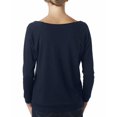 thumbnail image 2 of Next Level Apparel Women's Raw Edge 3/4 Raglan, 2 of 3