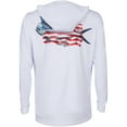thumbnail image 3 of Reel Life Jax Beach USA Mahi UV Pullover Hoodie - Large - Brilliant White, 3 of 3