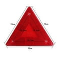 thumbnail image 2 of Shisuyan 10pcs Car Reflectors Truck Plastic Reflectors Car Triangle Warning Reflectors, 2 of 8