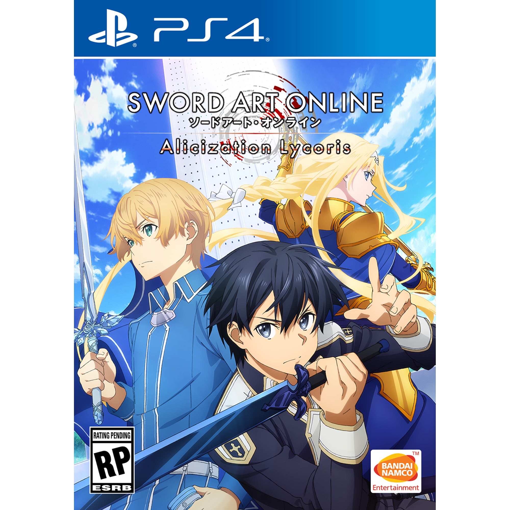 Sword Art Online Alicization Lycoris Bandai Namco Playstation 4