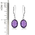 thumbnail image 2 of 925 Sterling Silver Brazilian Amethyst Earring, 2 of 3