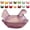 D, variant on Vintage Glass Hen on Nest Dish with Lid—Colorful Crystal Candy Jar for Snacks, Desserts etc,Home Office Tabletop Decor C