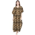 thumbnail image 1 of eloria Floral Printed Women's Oversized Maxi Kimono Kaftan Caftan Summer Beach Dress, 1 of 5