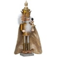 thumbnail image 2 of Kurt Adler 18-Inch Hollywood Gold King Nutcracker, 2 of 2