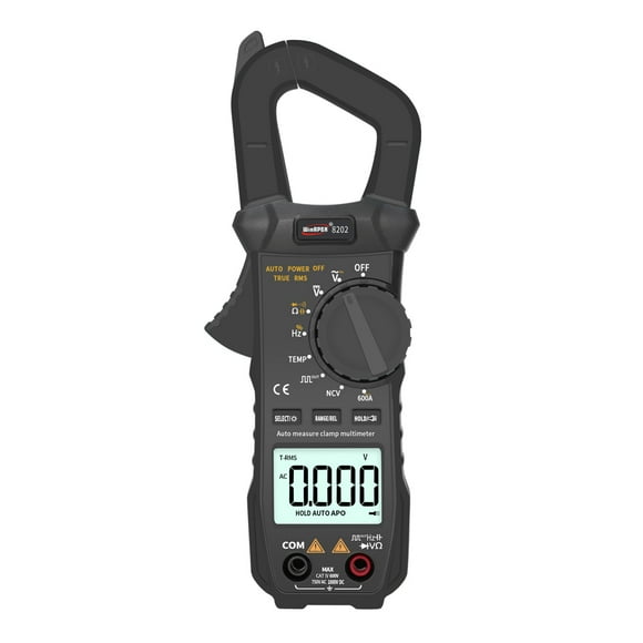 WinAPEX Portable Pocket Multimeter 6000 Counts True RMS Digital Clamp Meter with Output