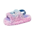 thumbnail image 2 of Lilo & Stitch Womens Stitch Ombre Fluffy Slippers, 2 of 4