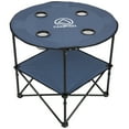 thumbnail image 1 of Camp & Go Blue Fabric 28" Diameter Round Portable Table, 1 of 8