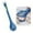 Blue, variant on Product Egg Beater 2 In 1 Food Clip & Egg Whisk - Substantian Egg Beater Whisks Cooking Mixer Food Clip Bread Clip Handheld For Cooking Mixing Barbecue